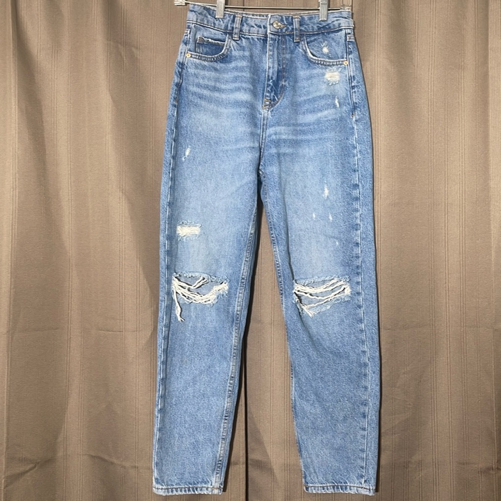 ZARA DENIMWEAR Medium Wash Denim Jeans